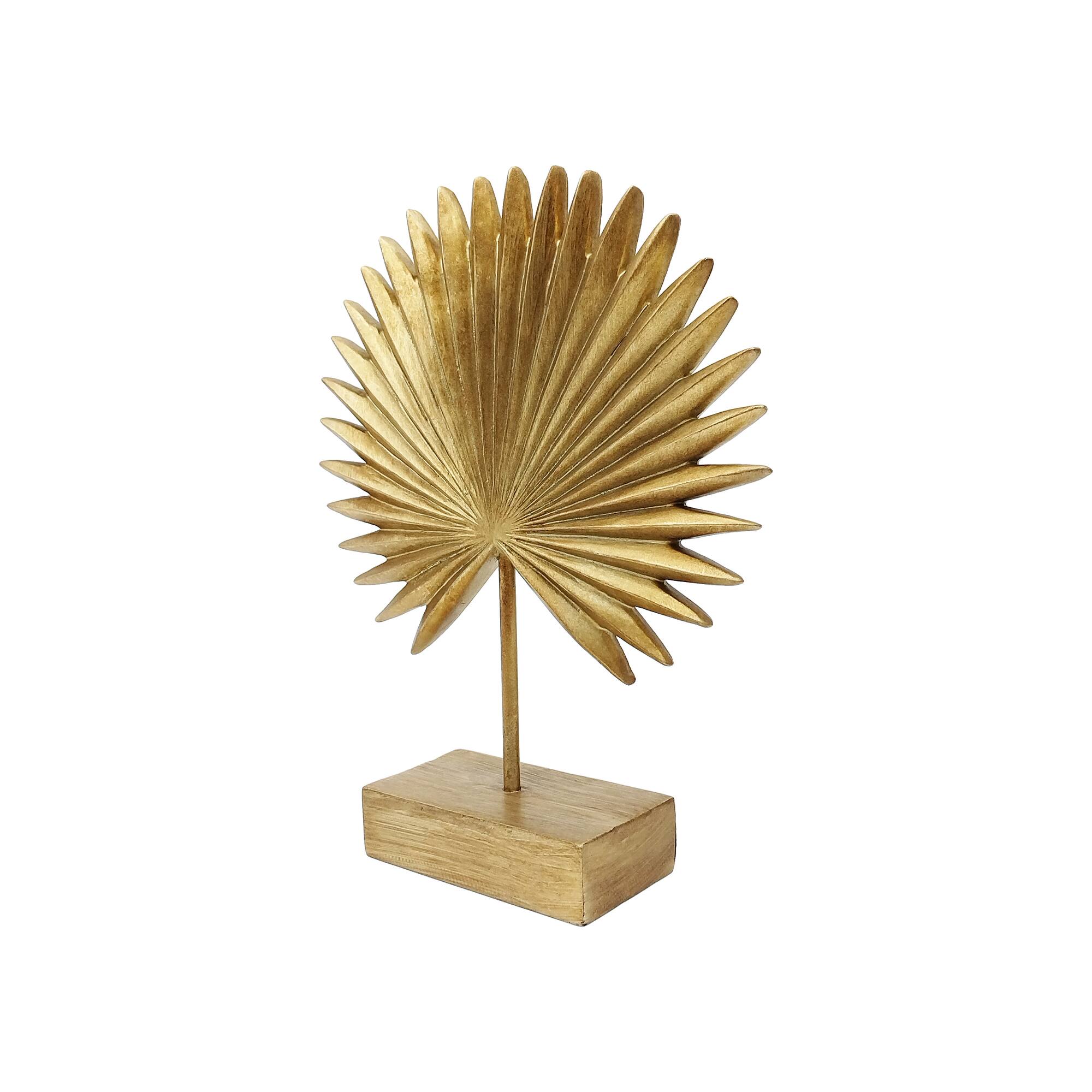 13" Gold Palm Tabletop Décor by Ashland®